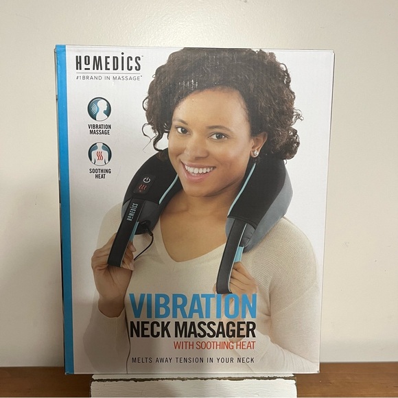 Homedics Black Vibration Neck Massager - Picture 1 of 5